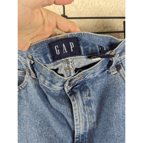Gap Sz 14 Vintage Denim Blue Jean Skirt  100% Cotton Y2K 90s - Picture 5 of 9